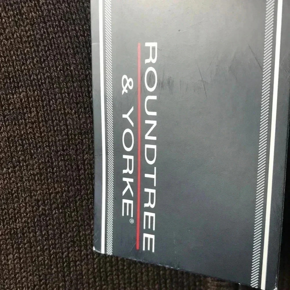 NWT ROUNDTREE & YORK MEN 2XT 3/4 ZIP SWEATER BROWN - Picture 6 of 10